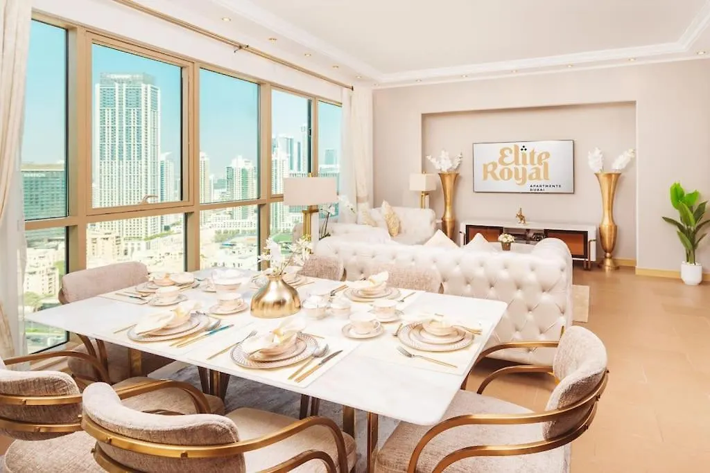 Elite Royal Apartment - Sky Series - Full Burj Khalifa & Fountain View - Chancellor Dubai