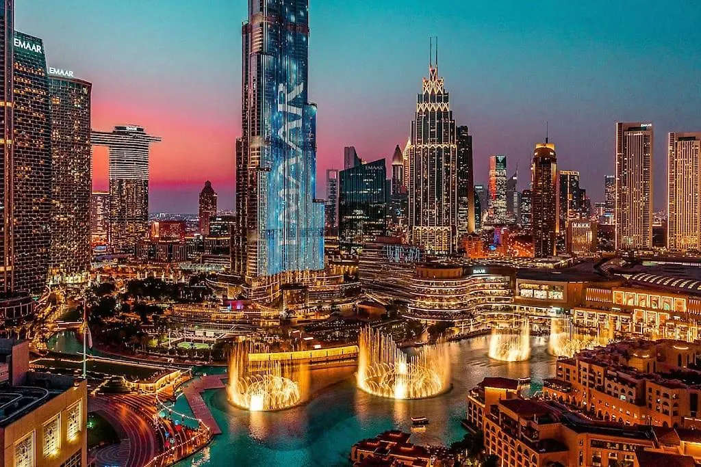 Elite Royal Apartment - Sky Series - Full Burj Khalifa & Fountain View - Chancellor Dubai 0*,